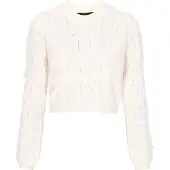 Faina Pullover 'Fashion Look' offwhite