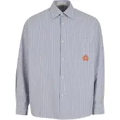 Another Cotton Lab Camisa 'Yankees' cinzento / tangerina / branco
