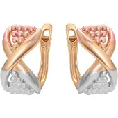 NAEMI Brincos ouro / ouro rosa / prata