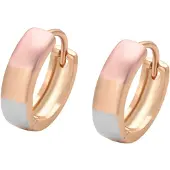 Gaya Brincos ouro rosa / cor-de-rosa / prata