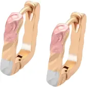 NAEMI Brincos ouro / cinzento / cor-de-rosa