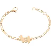 Faina Pulseira ouro rosa