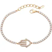 NAEMI Pulseira ouro rosa