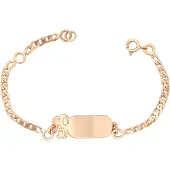 Faina Pulseira ouro rosa