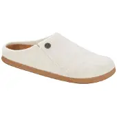 Birkenstock Chinelos Zermatt Standard FE Ecru mulheres - Bege - 37