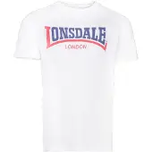 Lonsdale Camisa 'Two Tone' azul / vermelho / branco