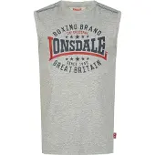 Lonsdale Camisa navy / acinzentado / vermelho