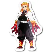 Madcow Lâmpada Rengoku Matador De Demônios 40 Cm