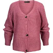 Cloud5ive Casaco de malha rosa