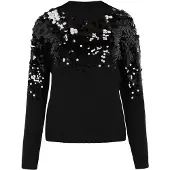 Faina Pullover preto