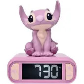 Disney Despertador Digital Com Luz Noturna De Anjo 3d