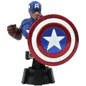 Diamond Select Figura Animada Capitão América 15 Cm