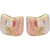NAEMI Brincos ouro / ouro rosa / prata
