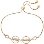 Faina Pulseira ouro / transparente
