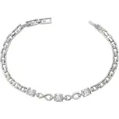 Faina Pulseira prata / transparente