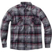 West Coast Choppers Camisa flanela West Coast Choppers Rigid Cinzento M