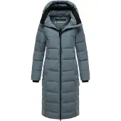 MARIKOO Sobretudo de inverno 'Lanitaa XVI' azul pombo