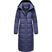 NAVAHOO Sobretudo de inverno 'Isalie' azul-violeta