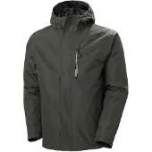 Helly Hansen para homem. 53679 Casaco 3 em 1 Juell verde (XXL), Casual, Poliéster, Ao ar livre