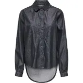 ONLY Blusa 'ONLLINA' preto denim