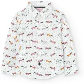 Boboli Camisa De Manga Comprida Poplin