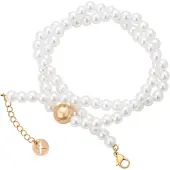 NAEMI Colar ouro / branco