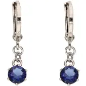Gaya Brincos azul escuro / prata