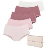 LASCANA Cueca oliveira / rosé / eosin / rosa pastel / branco