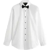 Next Camisa clássica preto / branco