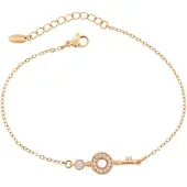 Gaya Pulseira ouro rosa