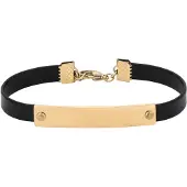 Faina Pulseira ouro / preto