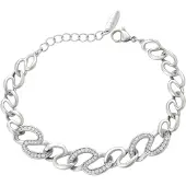 NAEMI Pulseira prata / transparente