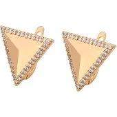 NAEMI Brincos ouro / branco