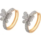 NAEMI Brincos ouro / prata / transparente