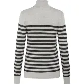 Kaffe Pullover 'KALizza' cinzento / preto