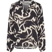 Kaffe Blusa 'Beathe' bege / bege claro / preto