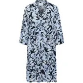 Kaffe Vestido 'KAHera' azul pombo / azul céu / preto / offwhite