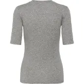 Kaffe Blusa 'Iben' acinzentado