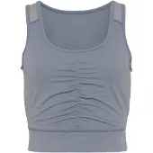 LASCANA Top desportivo cinzento claro