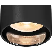 SLV Asto Tube Spot de teto GU10 4 lâmpadas redondo preto