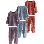 Next Pijama opal / roxo / vermelho / preto