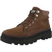 Palladium Botas 'Troopercuff' castanho escuro / preto