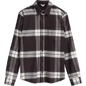 Mela London Camisa 'Sahel' castanho / cinzento / branco
