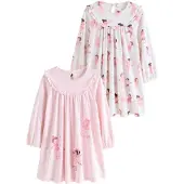 Next Camisola de pijama nude / castanho / cor-de-rosa / branco