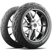 Michelin Pneu Traseiro De Turismo Road 5 73w Tl
