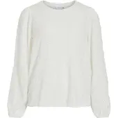 Vila Camiseta De Manga Comprida Asta O-neck Top