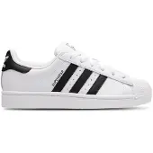 Adidas Originals Sapatilhas baixas 'SUPERSTAR II' preto / branco