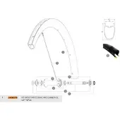 Mavic Aro Cosmic Pro Carbon Sl Ust 20 Front