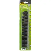 JBM Conjunto De Soquetes Especiais De 1/2´´ Para Automóveis 10 Peças