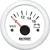 Recmar Voltímetro 8-16v